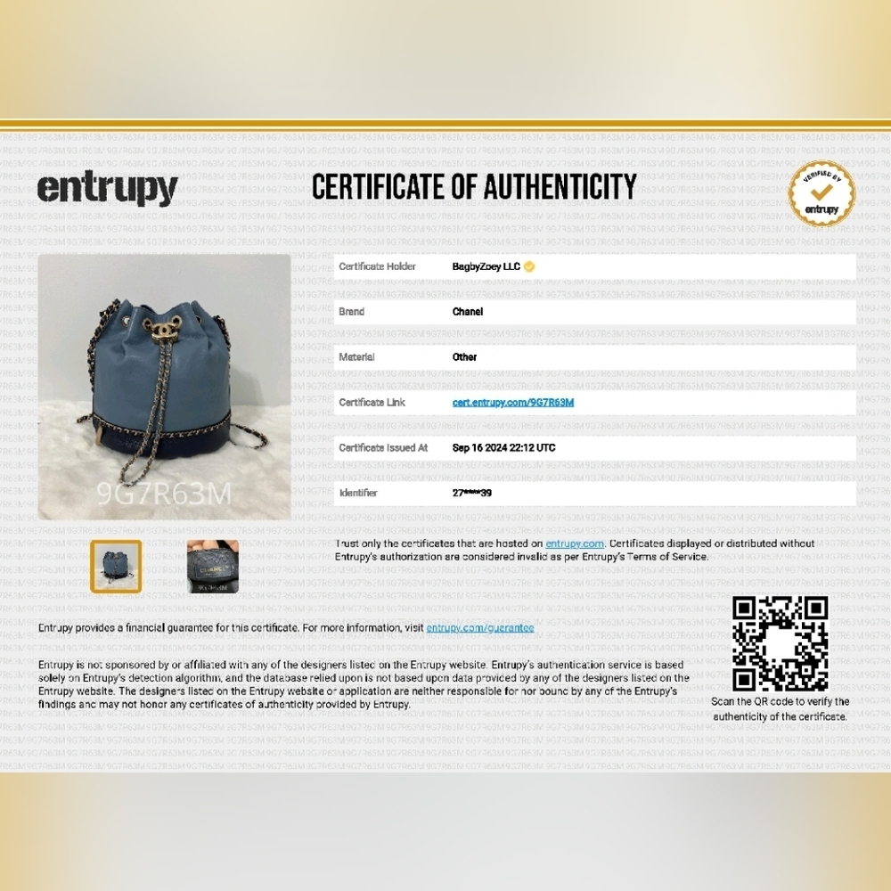 ❌️❌️SOLD ❌️❌️AT38❤️Chanel CC Lovely Chain Bucket Bag - Picture 16 of 16